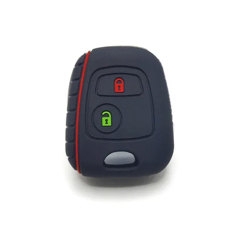 Silicone Remote Car Key Case Cover Shell For Citroen C1 C4 C2 C3 Berlingo Xasara Picasso For Peugeot 107 207 307 407 206 306 406