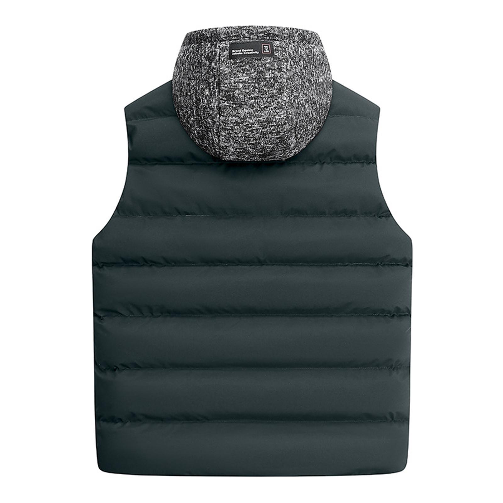 Повседневный мужской жилет — фото 4