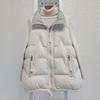Winter Sleeveless Jacket Vest Down Puffer Waistcoat Light Outwear Women