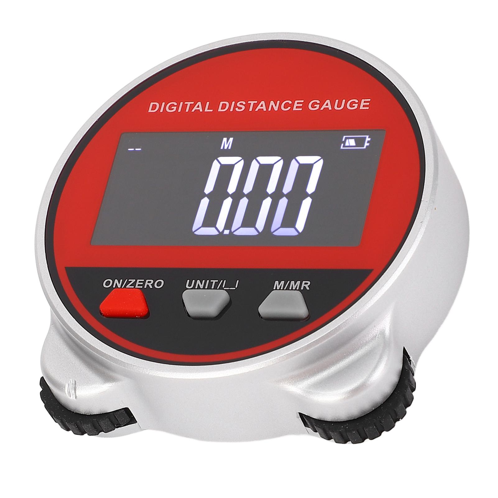 

Электронная линейка с диапазоном 0199,999 м, прозрачный ЖК-экран, цифровой дальномер с хранением данных