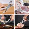 Stainless Steel Boning Knife Meat Cleaver Sharp Chicken Bone Scissors for Grilling and Cooking