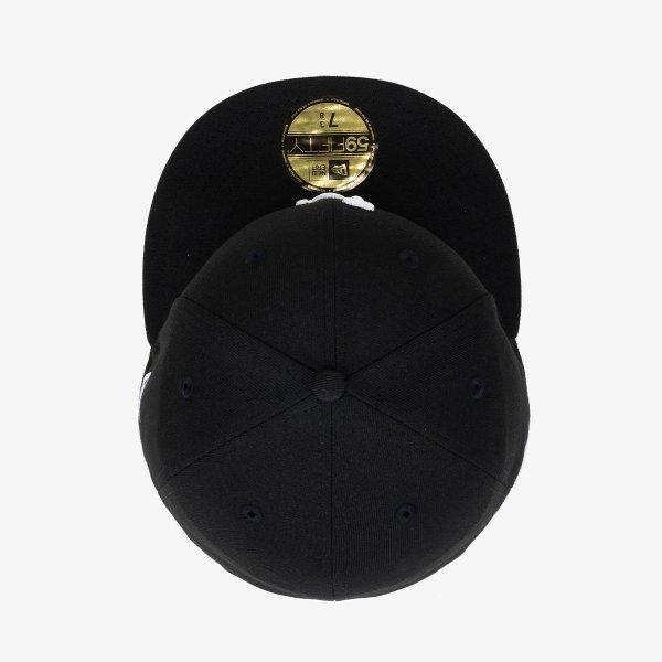 New Era Mlb La Dodgers Basic Fitted Cap bLack White 11591149