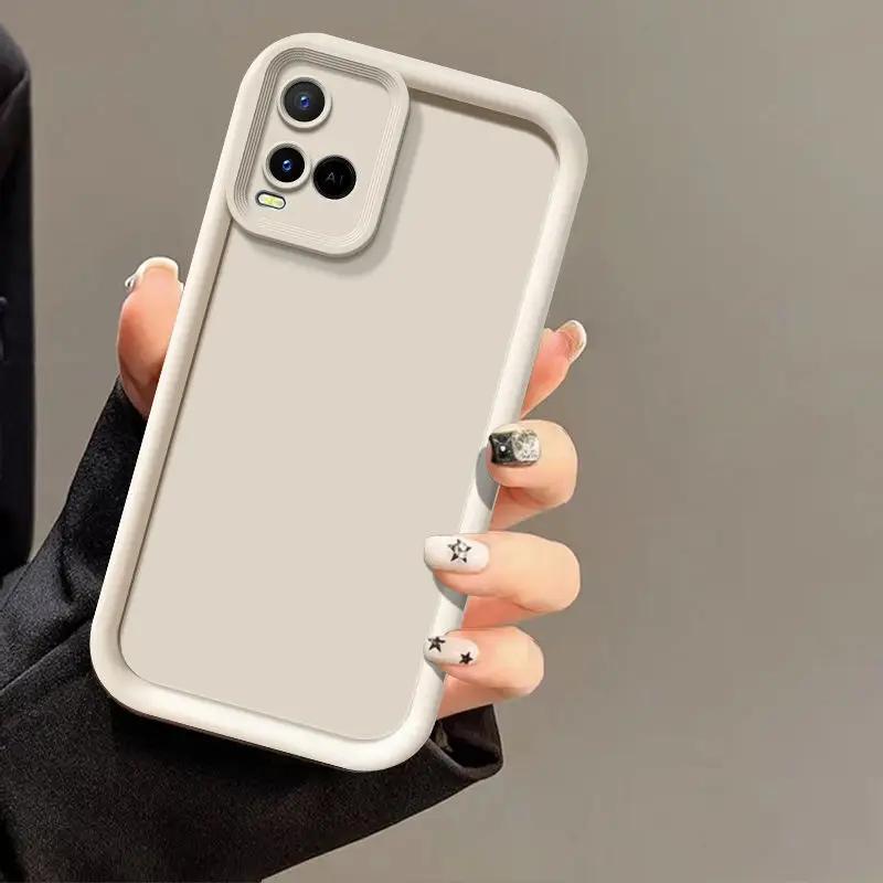 Camera Lens Protector Silicone Phone Case For Samsung Galaxy A14 A24 A34 A54 A13 A33 A53 A73 A12 A22 A32 A42 A52 A72 A52S 4G 5G