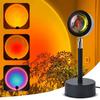 180 Degree Rotation Projection Lamp Light Visual Mood Rainbow Sun Sunset Light