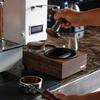 watchget Knock Box, Espresso Knock Box, Knock Box Tamper and Distributor Stand, 3-in-1 Storage, Fits 51535458mm, Walnut Coffee Knock Box, Coffee