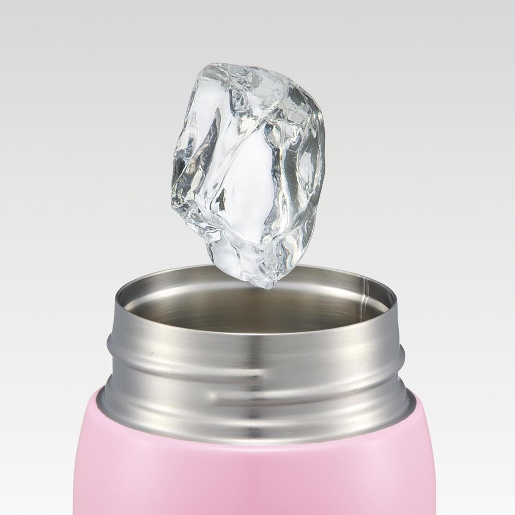 Skater Stainless Steel Mug Water Hot Sanrio My Melody Kuromi Netflix One-Touch Bottle, 350ml, Insulated, & Cold, & Pattern, Girls' STOT3-A