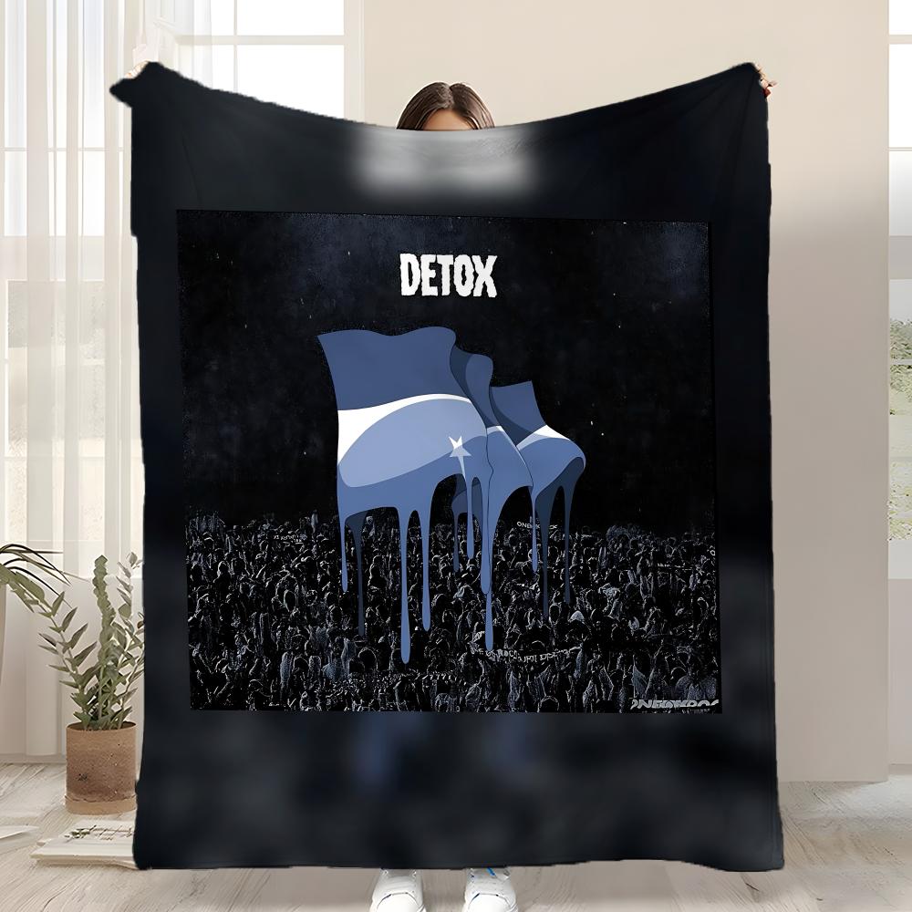 

Band ONE OK ROCK Throw Kid-Friendly Flannel Throw Blanket Soft Warm Anti-Static Washable All Season 75x90cm