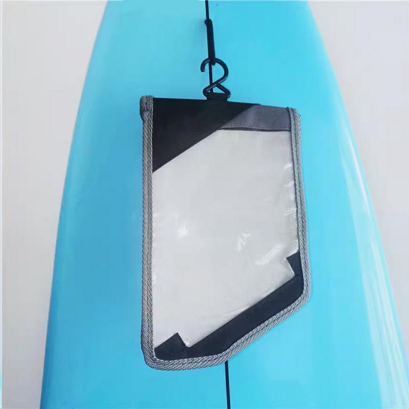 Nylon Surf Accessory Black Fin Wallet Outdoor Activities Black Surfboard Fin Case Water Sports Bag Fits Standard Fins