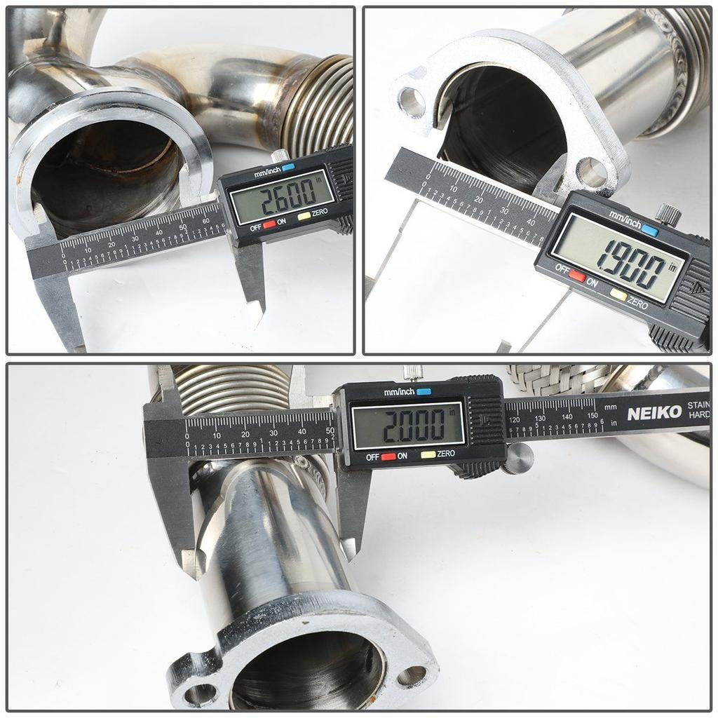 EGR-slettesett med opp/y-rør for 2003-2007 Ford Super Duty 6.0L diesel