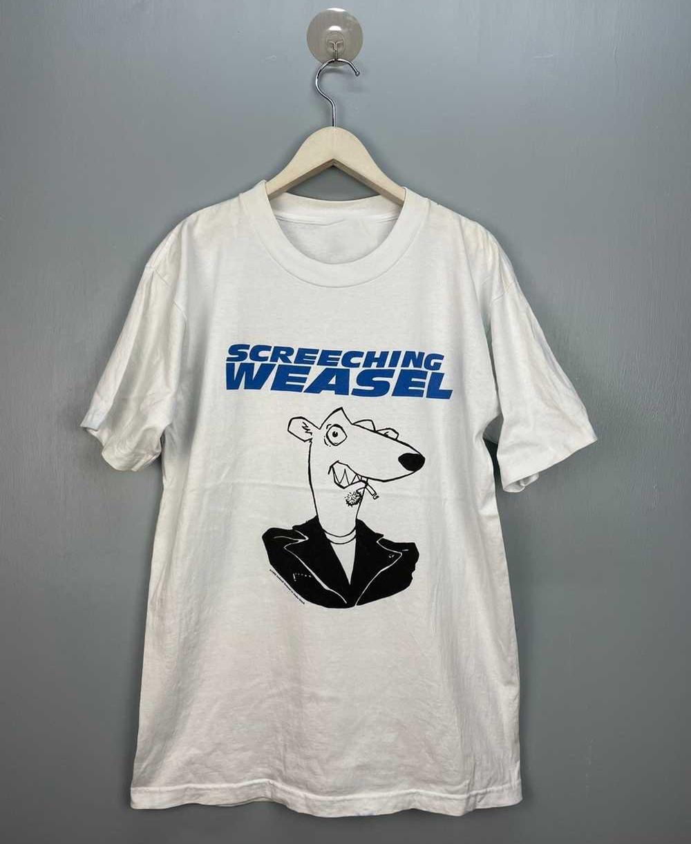 Screeching Weasel 90s Band Gift For Fan White S-2345XL Unisex T-Shirt S