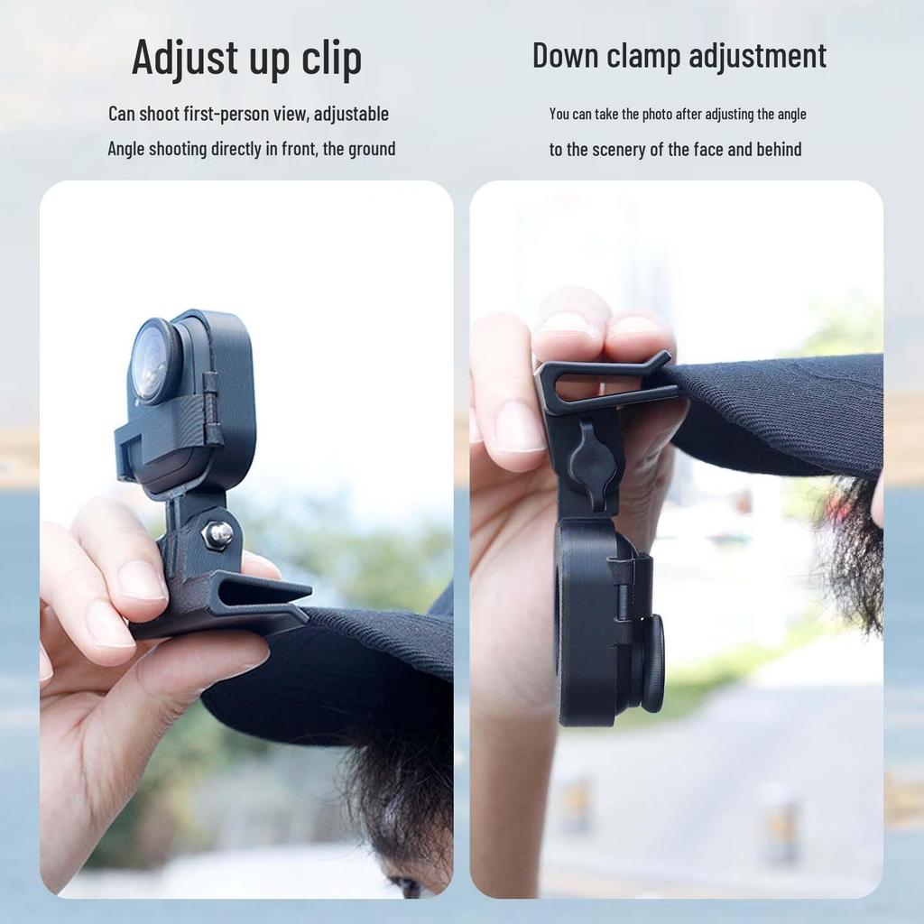 Insta360 GO Ultra FPV Baseball Cap Head Mount Clip