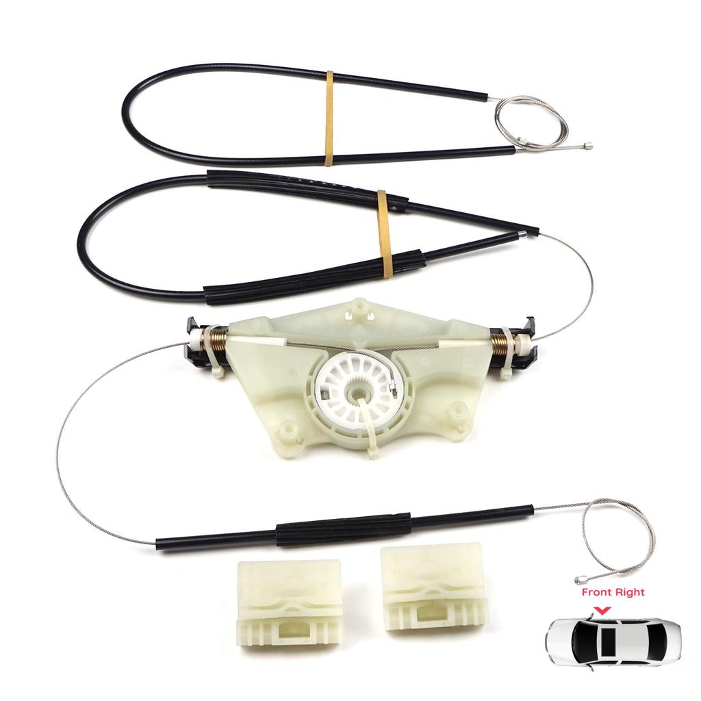 BWR325 Window Regulator Repair Kit Front Right Door for  A4 B6 8E2 8E5 B7 8EC 8ED Seat Exeo 3R2 3R5 4/5 Door 8E0837462