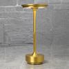 Cordless LED Table Lamp Simple Reading Light Touch Control Dimmable Sleeping Light 3 Light Colors Rechargeable for Bedroom Study