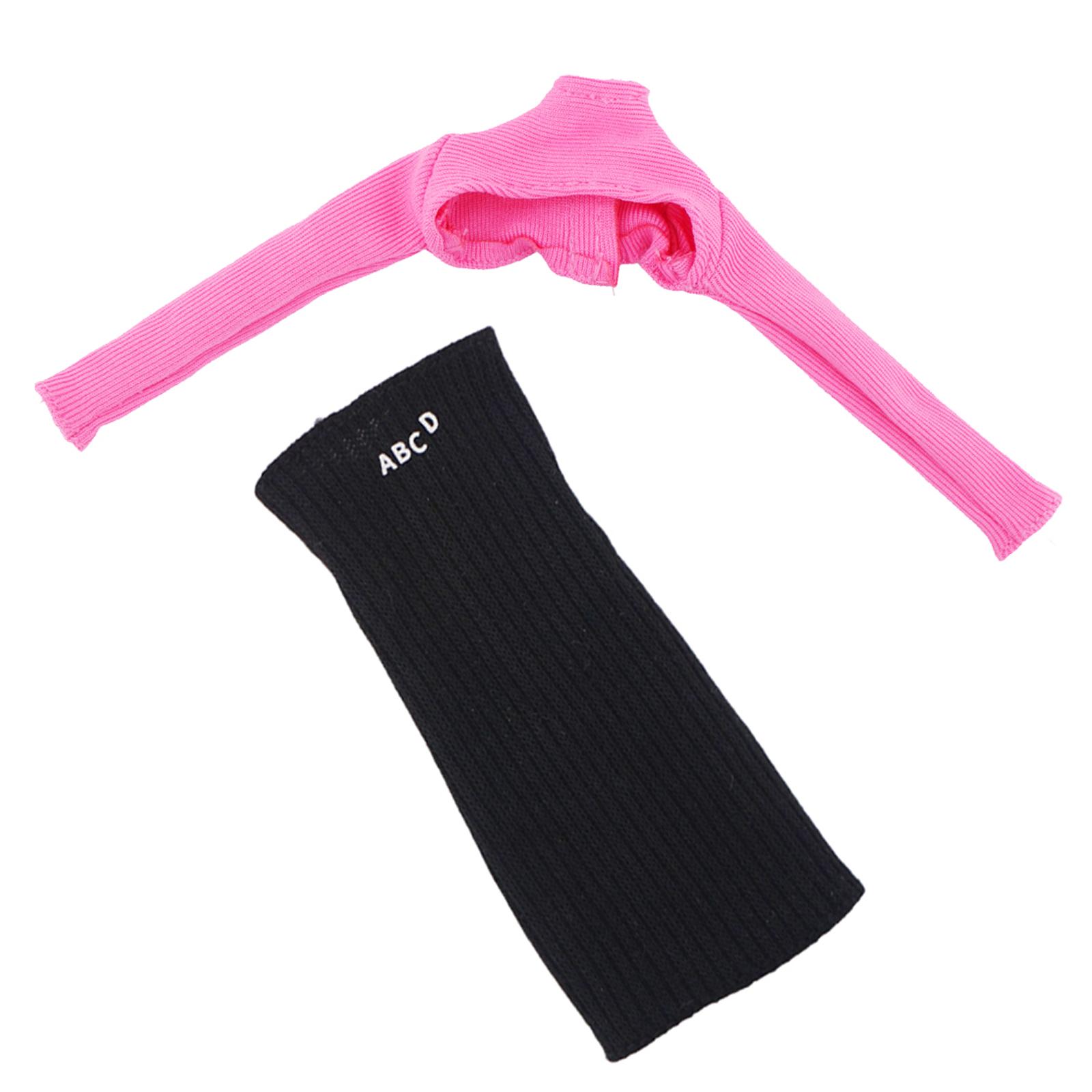 

1/6 Одежда для кукол-девочек Высококачественная модная одежда с аксессуарами для куклы Барби Детский игровой домик Подарок(НЕТ КУКЛ)