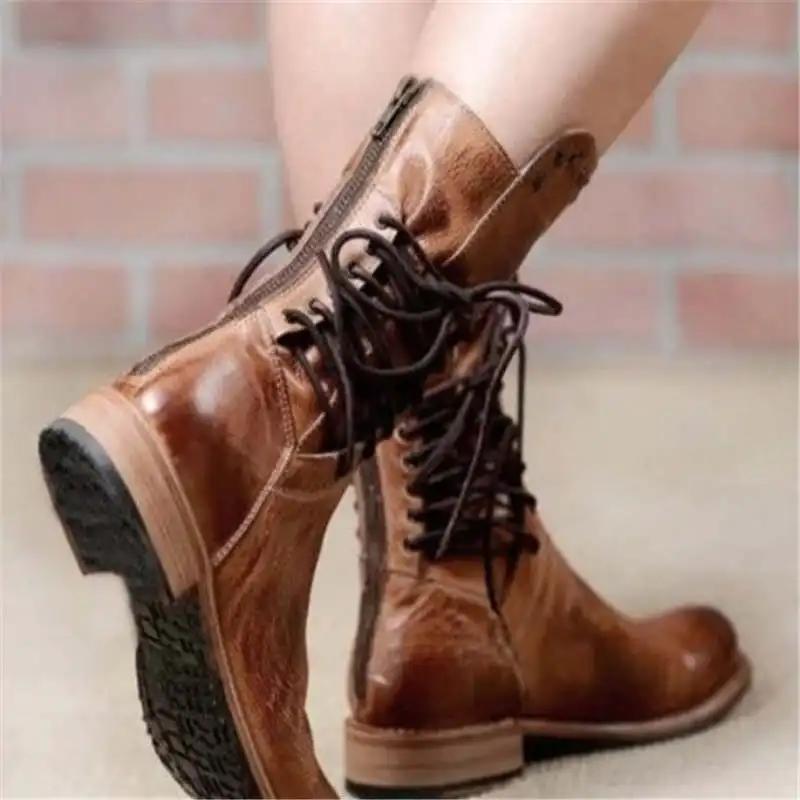 Fashion Barefoot Gothic Woman Cheussure Women's Winter Boots Jooging Women's Over Ankle Boots Exercise Wedge Shoes Large Platform Tennis