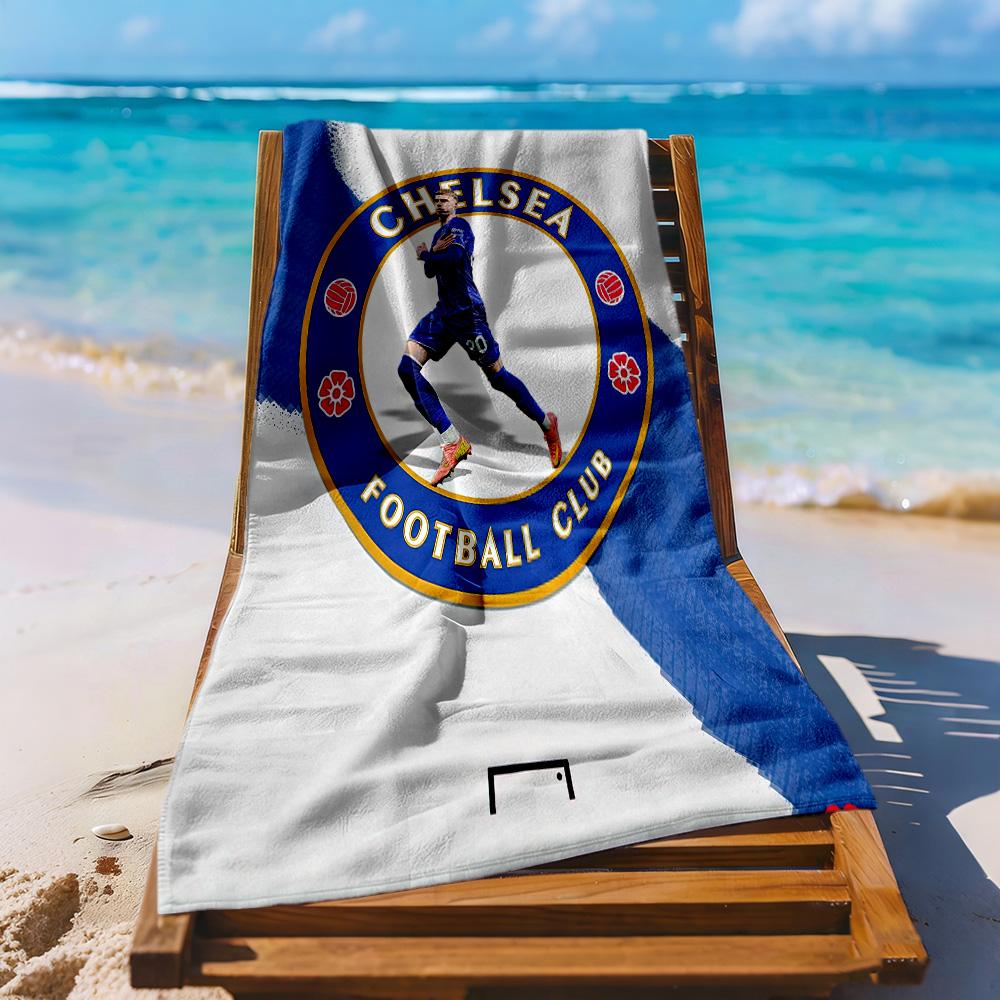 Chelsea Beach Towel Super Soft Microfiber Quickdry Fabric Comfortable Lightweight Suitable For Swimming Gym Camping Yoga Vacation