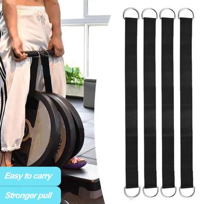 2Pcs T Bar Row Straps Multifunction Fitness Ropes Wear Resistant Strong Load-bearing Heavy Duty Dumbbell Straps Barbell Strap Ropes