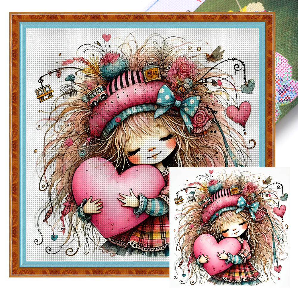 

Набір для вишивки хрестиком для повної вишивки з еко-бавни 11CT