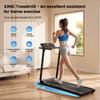 Laufband X2NC 1–12 km/h Geschwindigkeit 3,5° Manuelle Steigung 2,5 PS Motor 120 kg Maximale Tragfähigkeit