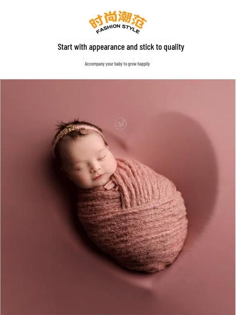 Panno Swaddle e Coperta Avvolgente per Fotografia di Neonati