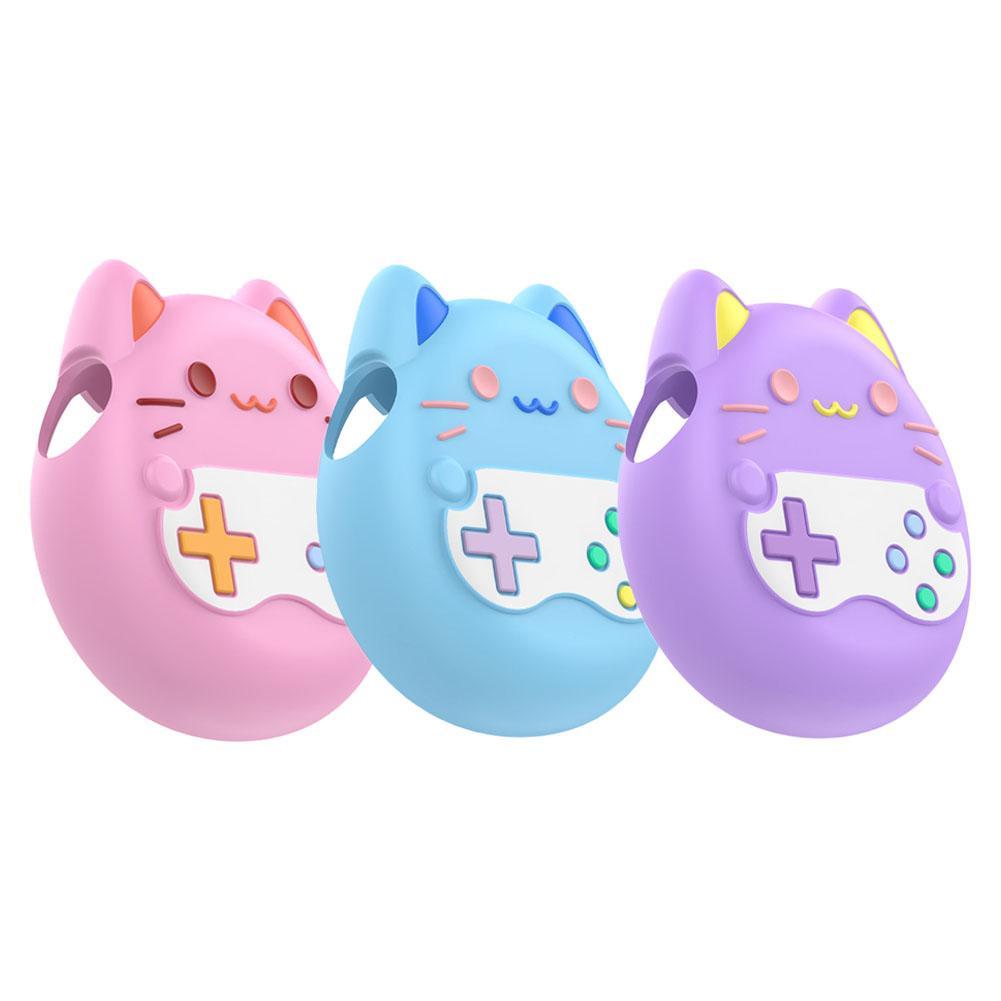 For Tamagotchi Paradise Liquid Silicone Case-Cartoon Shockproof Waterproof Soft Cover For Electronic Pet Machine Accessories
