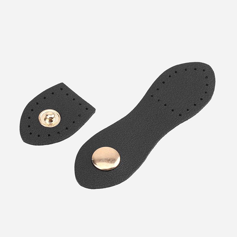 Leather Bag Buckle Handmade Buttons Wallet Hasp Clasp Buckle Card Pack Buckle For Diy Handbag Accessories