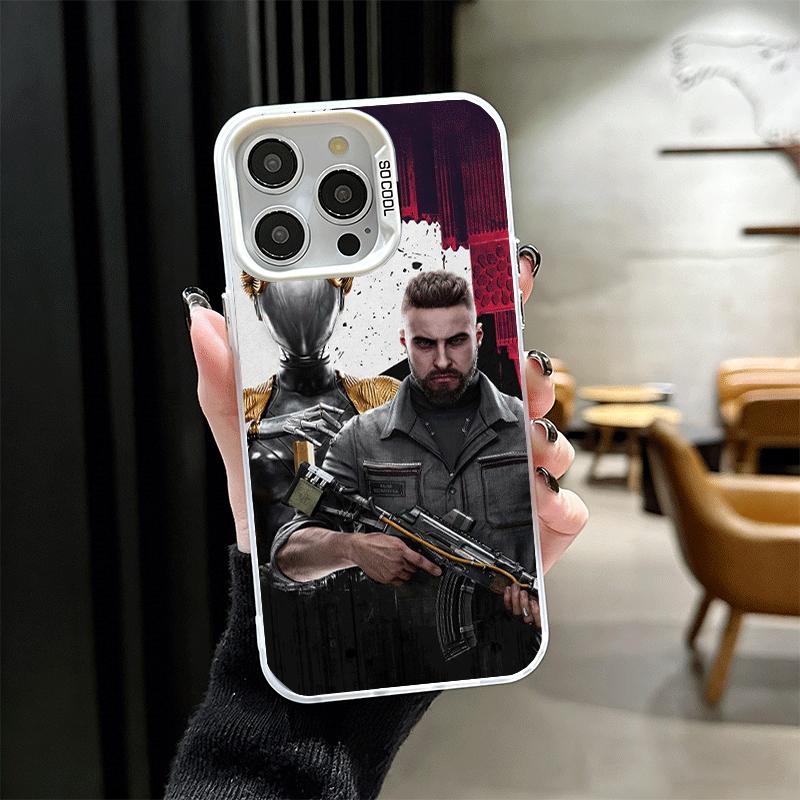 Atomic Heart Game Soft Phone Case for iPhone 15 16 17 Pro Max 17Air 16E 14 Plus 13 12 Mini Shockproof Cover Back Shell