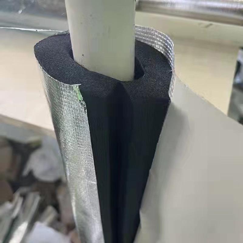 B1 Grade Thickened Waterproof Self-Adhesive Rubber-Plastic Insulation Sleeve for Air Conditioning