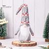 Ozdoba Świąteczna w Pudełku Prezentowym Dekoracja Świąteczna Krasnal Boże Narodzenie, Pluszowy Tomte Szwedzka Figurka, Miękka Skandynawska Przytulna Dekoracja Wiejska Lalka Krasnala dla