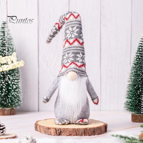 Ozdoba Świąteczna w Pudełku Prezentowym Dekoracja Świąteczna Krasnal Boże Narodzenie, Pluszowy Tomte Szwedzka Figurka, Miękka Skandynawska Przytulna Dekoracja Wiejska Lalka Krasnala dla