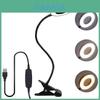 High-quality Black Led Table Lamp With Usb Power For Study And Beauty Needs