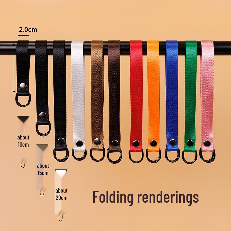 Adjustable Height S-Hook Loop for Hanging Clothing & Accessories with Customizable LOGO