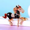 Pony Car Keychain Bag Pendant Metal Keychain Year Of The Horse