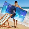 Jamal Musiala Print Strandtuch, Großes Weiches Schnelltrocknendes Handtuch für Strand Camping Schwimmen