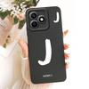 For Honor X8d Lucky Initial Letter Phone Case For Honor X8d X 8D 4G Soft Silicone Cases Bumpers