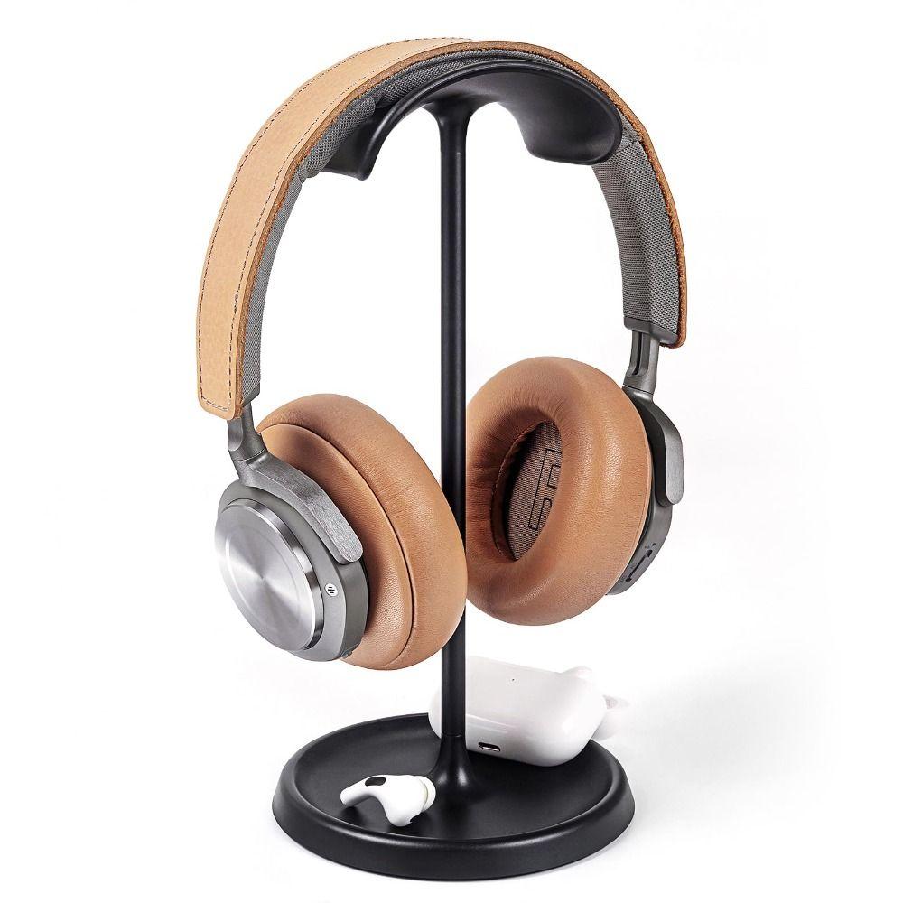 with Storage Tray Headphone Stand Detachable Display Rack Universal Headphone Holder For Desk