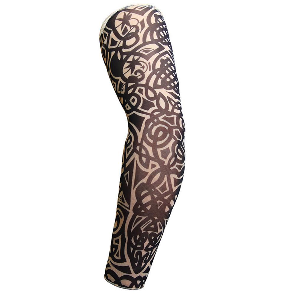 Outdoor Cooling Sleeves Sunscreen Uv Protective Breathable Tattoo Arm Sleeves For Fishing Running Cycling