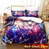 New THE iDOLM@STER Cinderella Girls Starlight Stage Bedding Set Cartoon Anime three-piece set Adult Kid Bedroom Duvetcover Sets