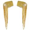 2Pcs DIY Sewing Patch Sequin Shoulder Ornaments Shoulder Applique  Fashion Accessories