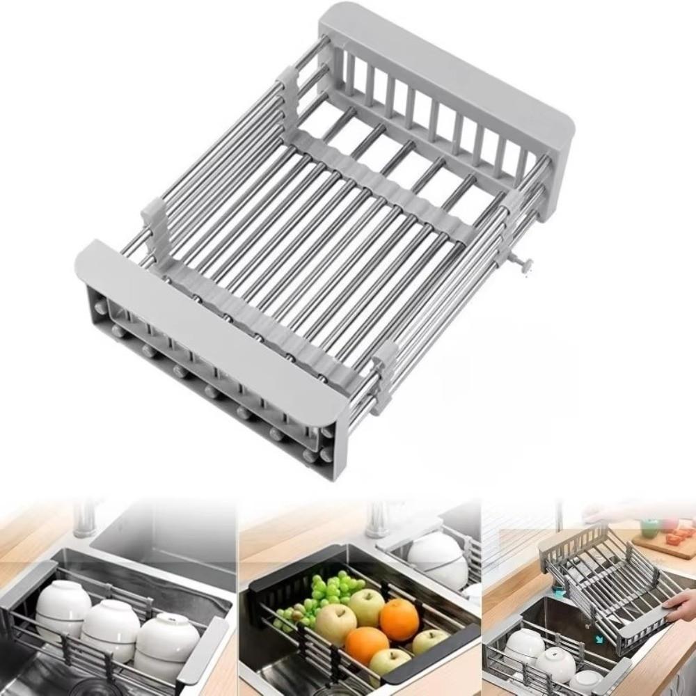 Extend Sink Rack Portable Extender Basket for Vegetables New Kitchen Sinks Accessories