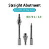 1 Set Right-Angle Base Platform Immediate Repair Implant Replacement Temporary Titanium Substrate Protective Cap