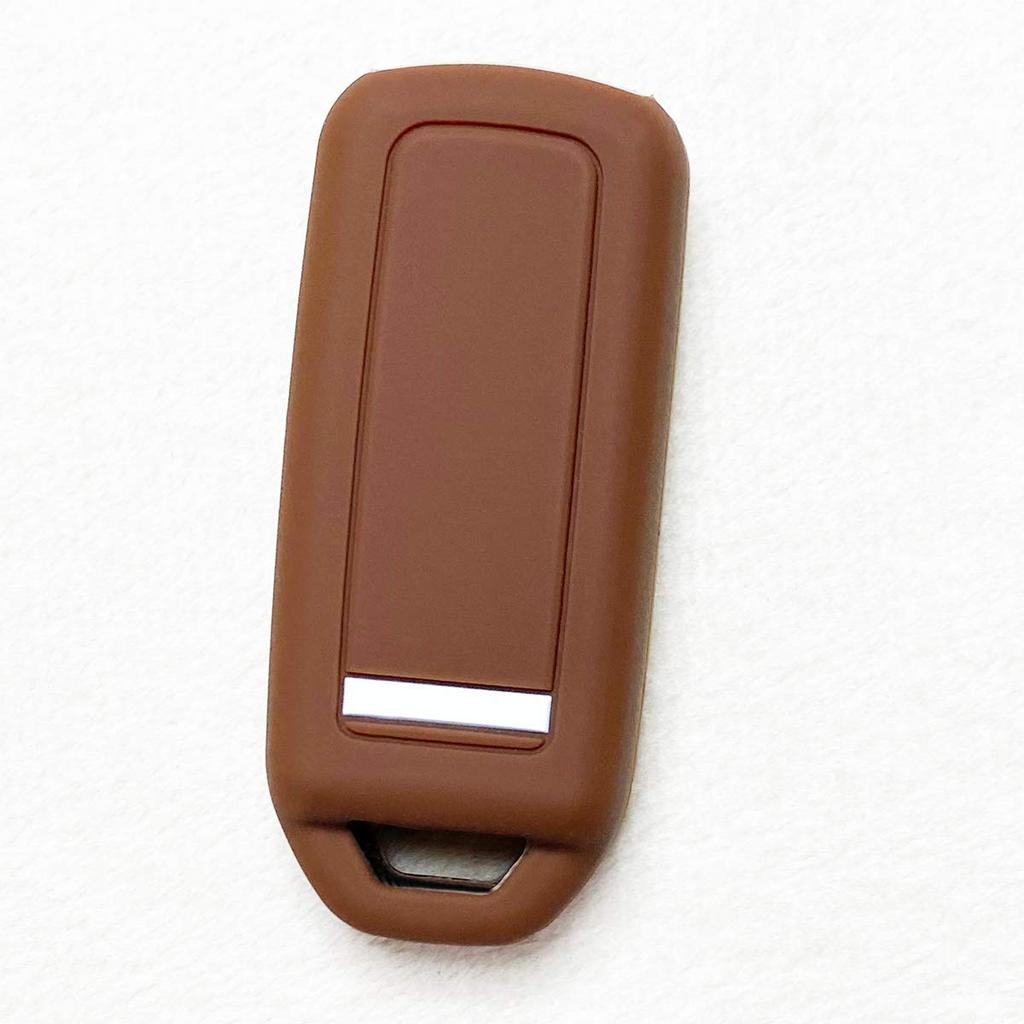 IKT Silicone Cover for Smart Key 2 Buttons Brown/N-WGN/N-VAN/N-ONE/N-BOX/N-BOX Custom/N-Wagon/NVAN/N-One/N-Box Custom/N Box Custom/N Box