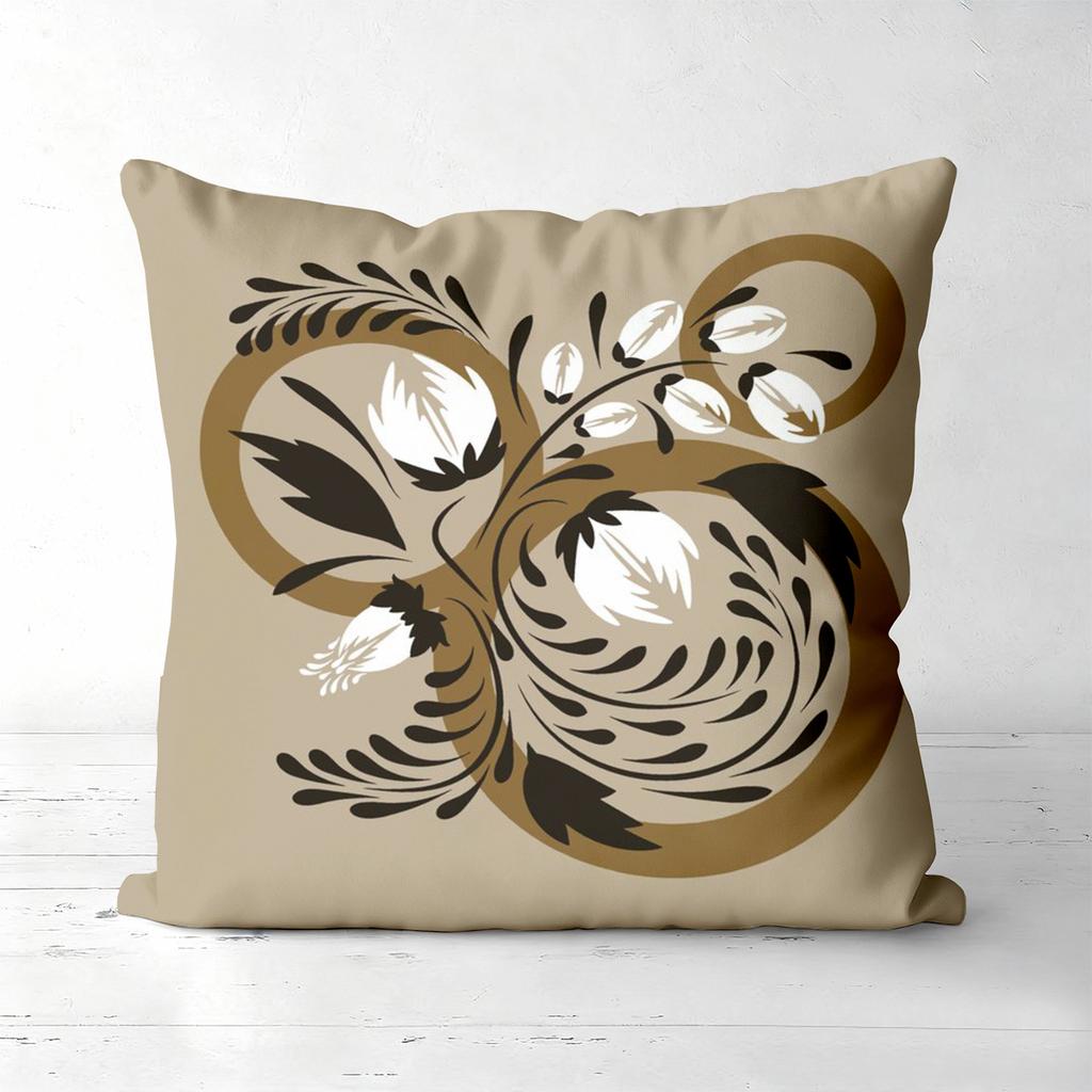 Pieces Boho Floral Print Farmhouse Throw Pillow Covers Pattern Cushion Cover Suitable for Sofa Bedroom Car Pillow Cover