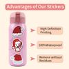 55 New Santa Hat Graffiti Stickers Decorative Scooter Notebook DIY Stickers