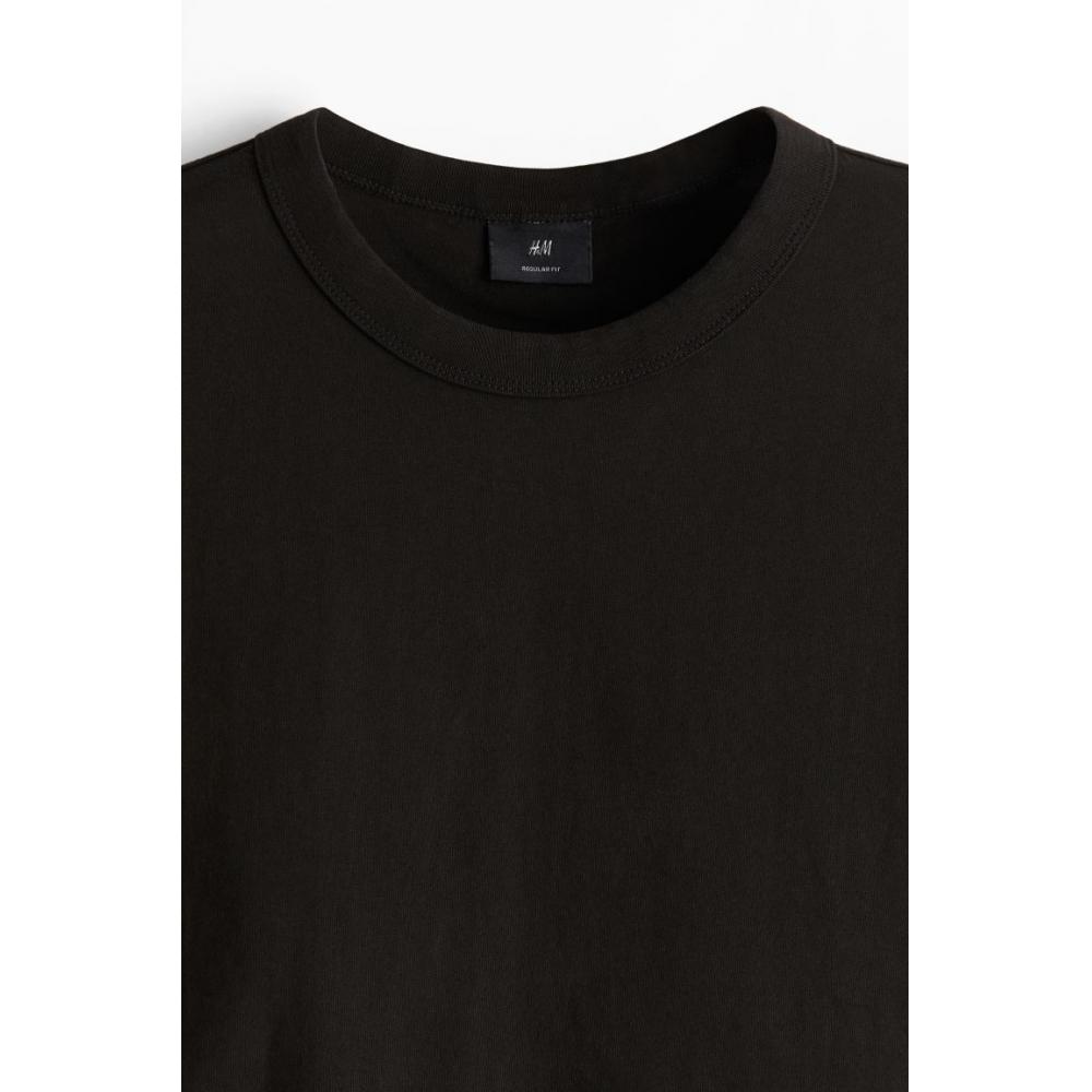 H M T sHirT Regular fiT Black