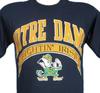 Vintage 80s UNIVERSITY OF NOTRE DAME FIGHTING IRISH T-Shirt XS Football Thin 90s