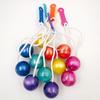 6Pcs Funny Collision Ball Toy Random Color Children's Park Balls Click Clack Ball  Holiday Gifts