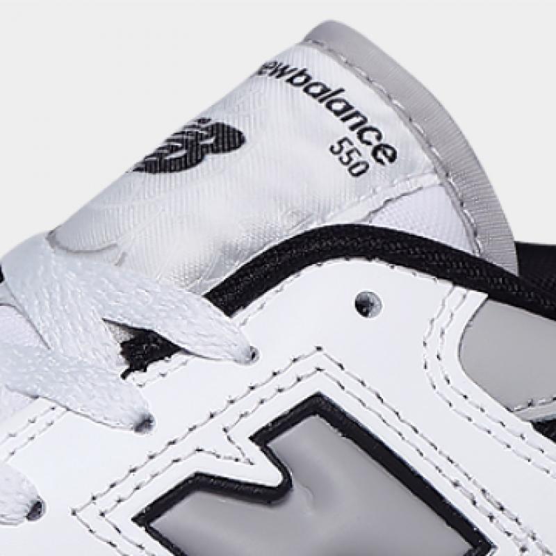 New Balance Baskets 550 Baskets Blanc Gris Bb550ncl