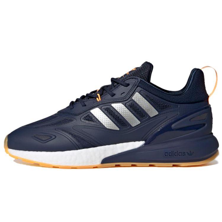 Adidas Originals ZX 2K Boost 2.0 Comfortable Daily Running Shoes Men Sneakers Blue GW8240