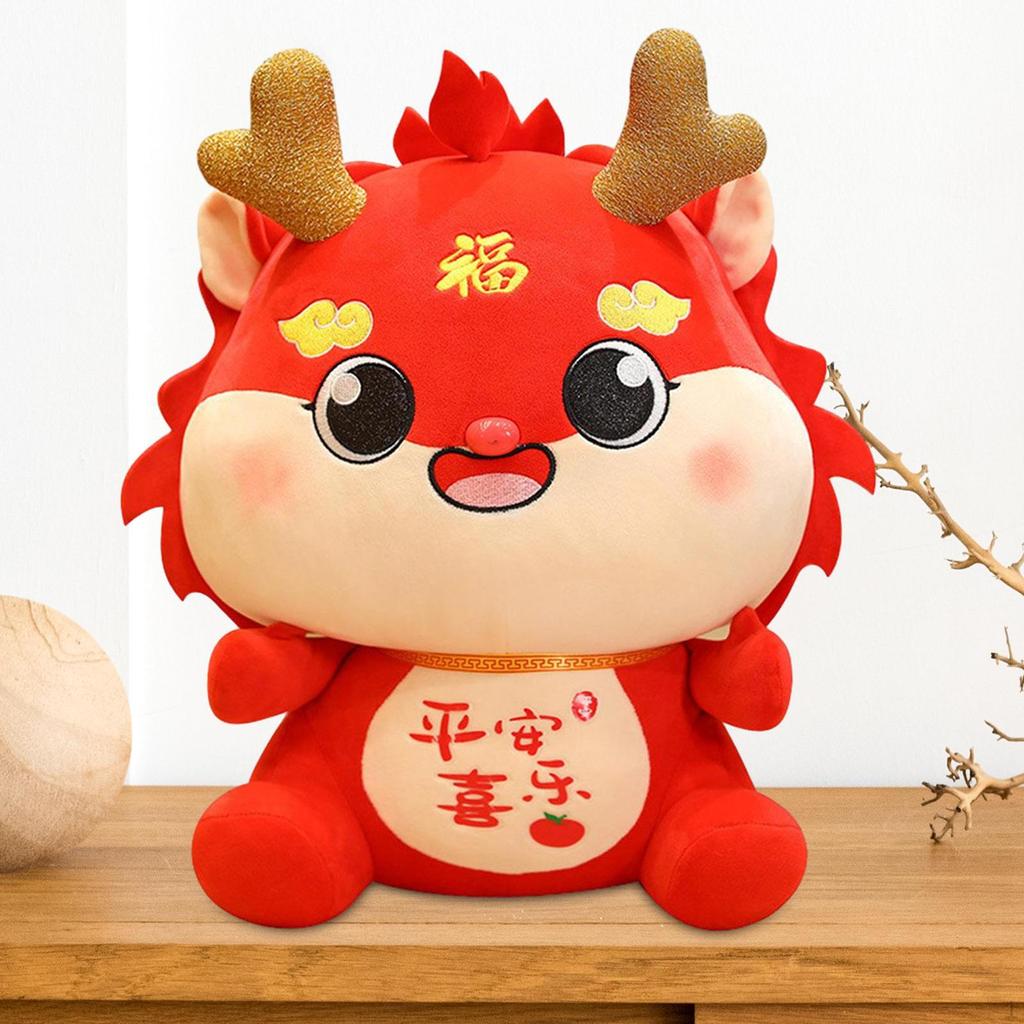 Dragon Doll Stuffed Animal Soft Chinese Plush for Birthday Present